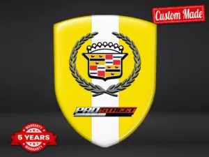 Cadillac Autocollants Vinyle Auto Qualité Pro Personnalisables ST